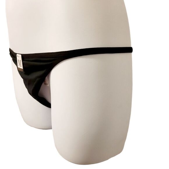 2/$20 Brand new Sexy silver chain black T-back panties - Picture 3 of 4